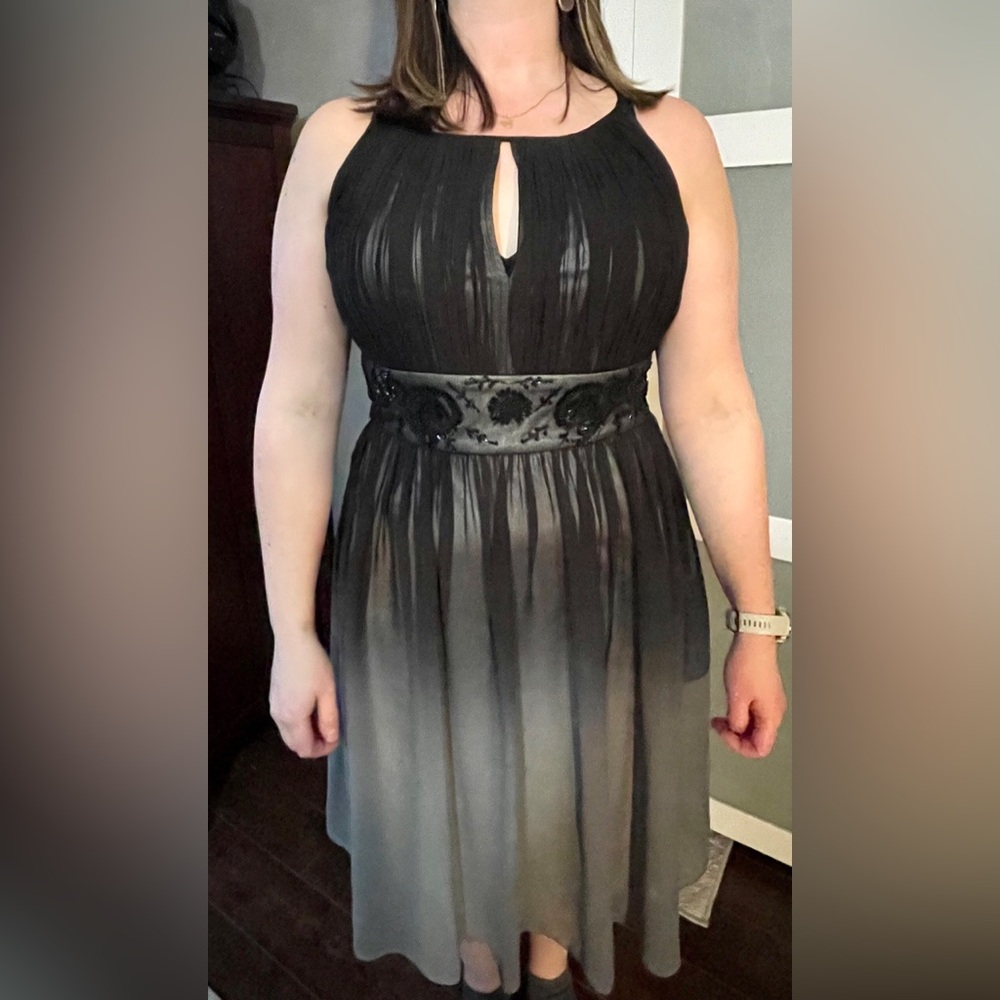 Marina Beaded Ombré Dress